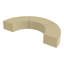 Shapes Series II Modular Collaborative Soft Seating S-Curve Stool with Foam Padded Seat-64497218-64497219-64497228
