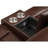 Amiyra 76" Traditional Double Glider Reclining Loveseat with Center Storage Console, Power Outlets, USB Ports & Elegant Nailhead Trim-85361060