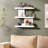 Sydney 24" W x 6" D Floating Shelves Set with Invisible Wall Mount Brackets-108212831