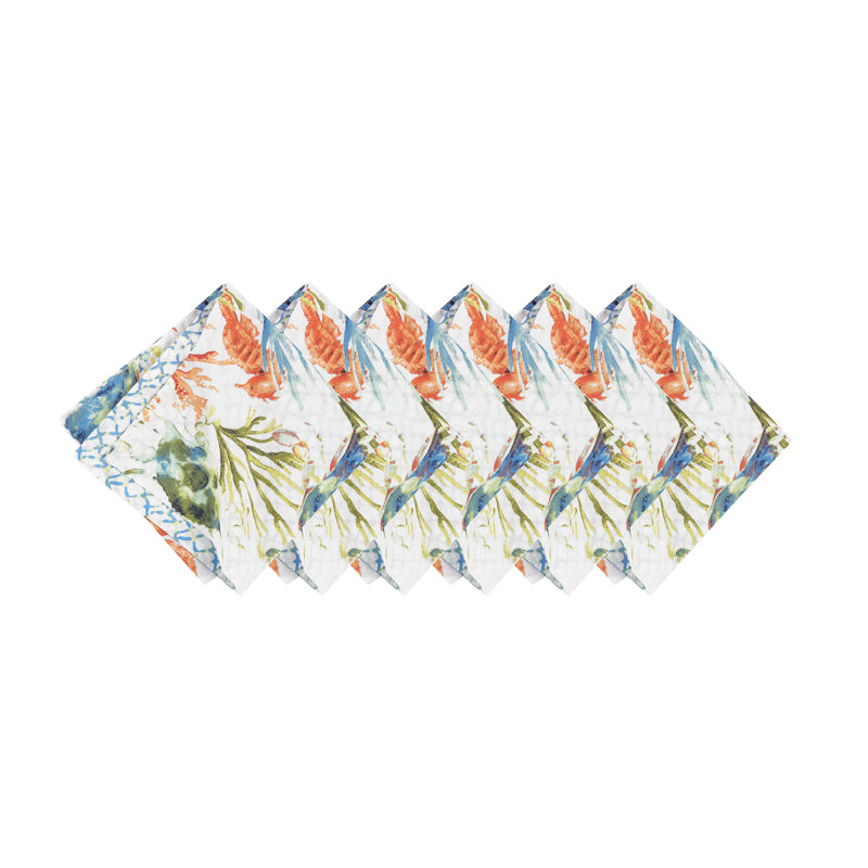 Milie 100% Cotton Nautical Square Napkin