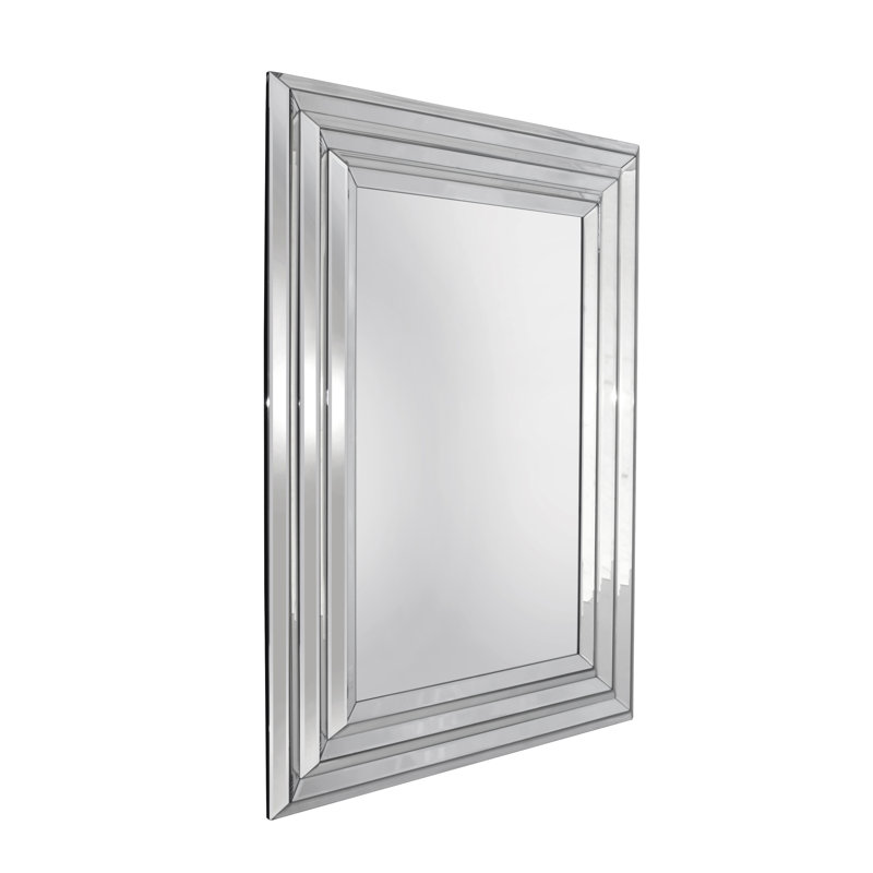 Jamiya Glass Flat Wall Mirror