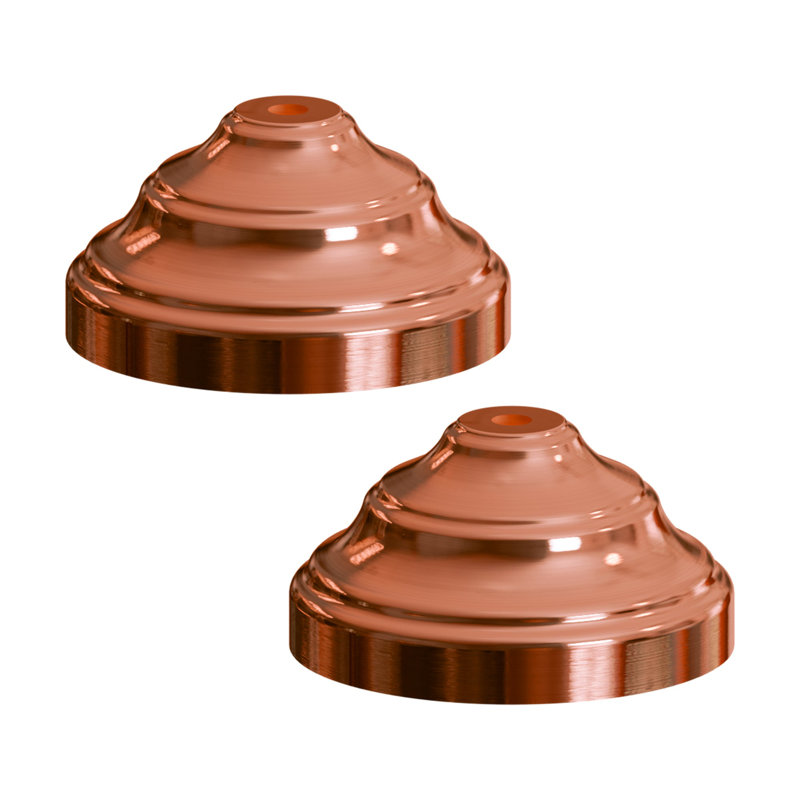 Ceiling Cord Grip Plate , Rose Gold