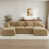 Light Coffee Chenille