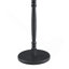 Ensemble de 2 tables basses et tables d'appoint rondes, formation de vide en PVC, table basse de 31,5 po avec rangement et table d'appoint de 15 po, ensemble simple, idéal pour le salon et la chambre à coucher.