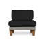 Catalina Outdoor Teak Lounge Chair-502431837-502432751
