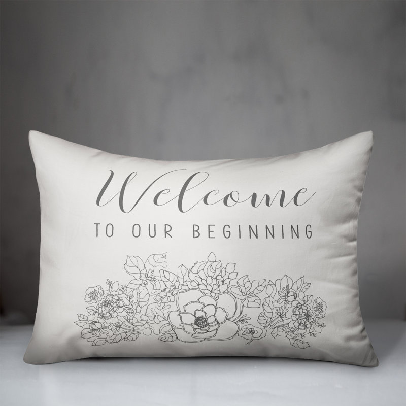  Coussin lombaire intérieur / extérieur Welcome to Our Startning, Pas de bourre
