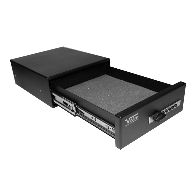 Coffre-fort coulissant