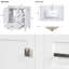 Armoire de rangement en bois massif 30 po avec 3 tiroirs