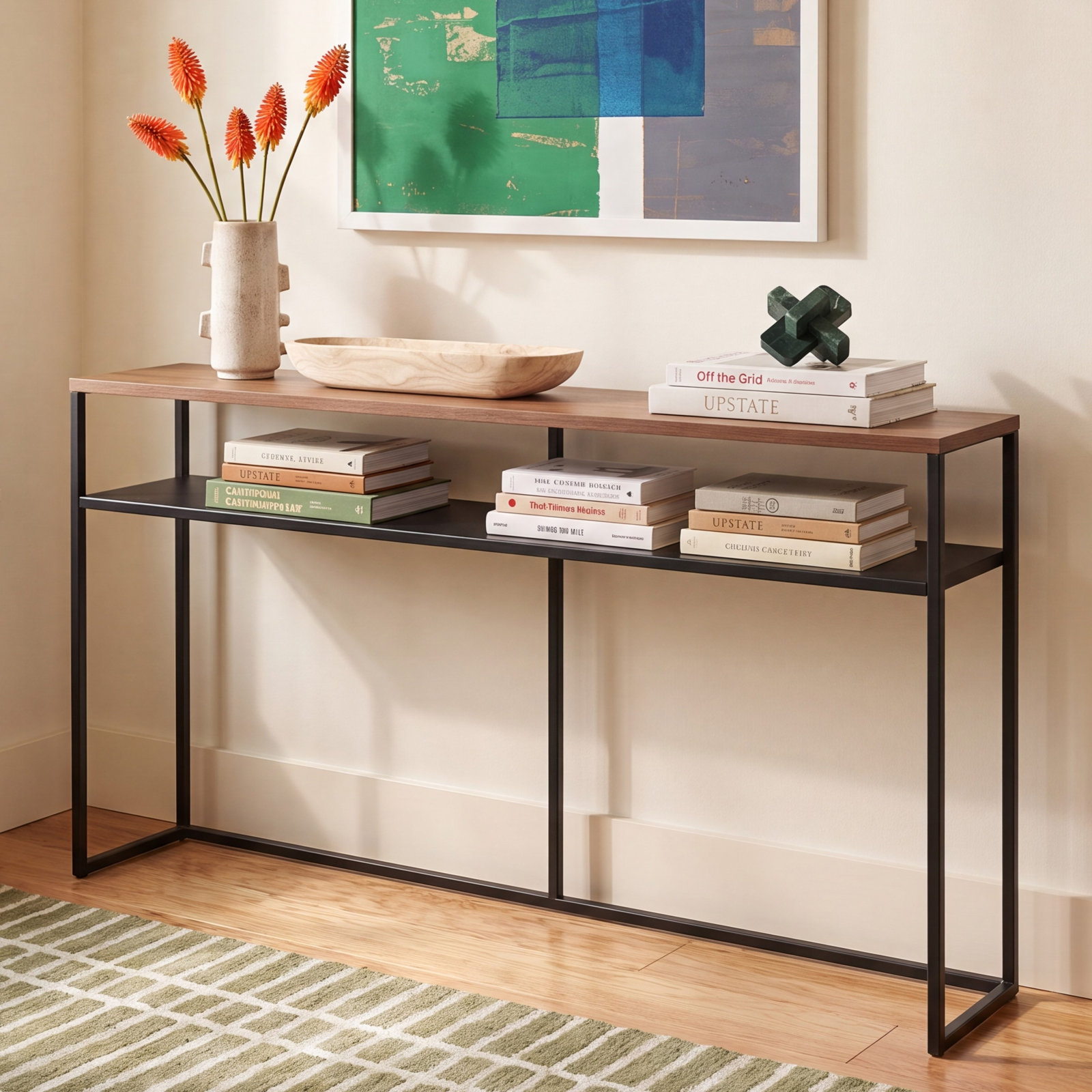Tower 50" Console Table, Black