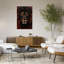 Reproduction d'art mural Wildfire Lion-763588424