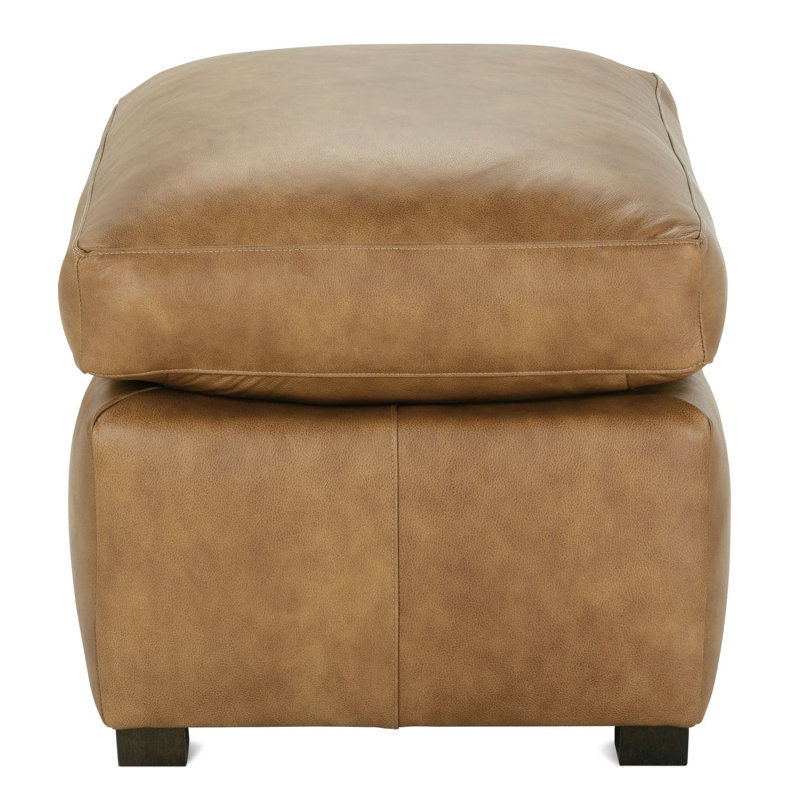 Desmond Leather Ottoman