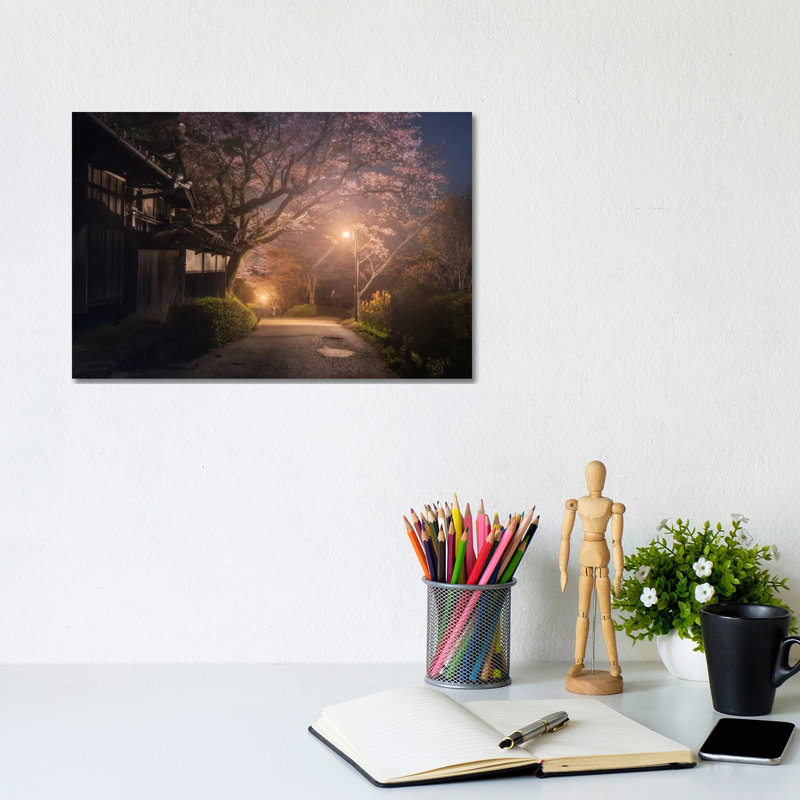 Spring In Japan XXI by Daniel Kordan - Wrapped Canvas Print, 20.32cm H x 20.32cm W x 1.905cm D