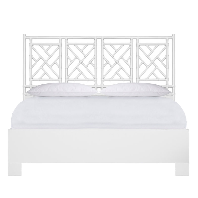 Bed, King, White