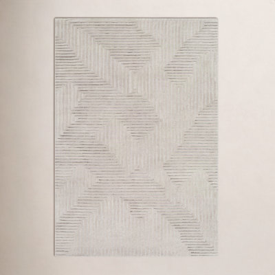 Polk Hand-Tufted Geometric Rug