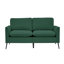 Fauteuil d'appoint en cuir vert Green Cat-2113822057