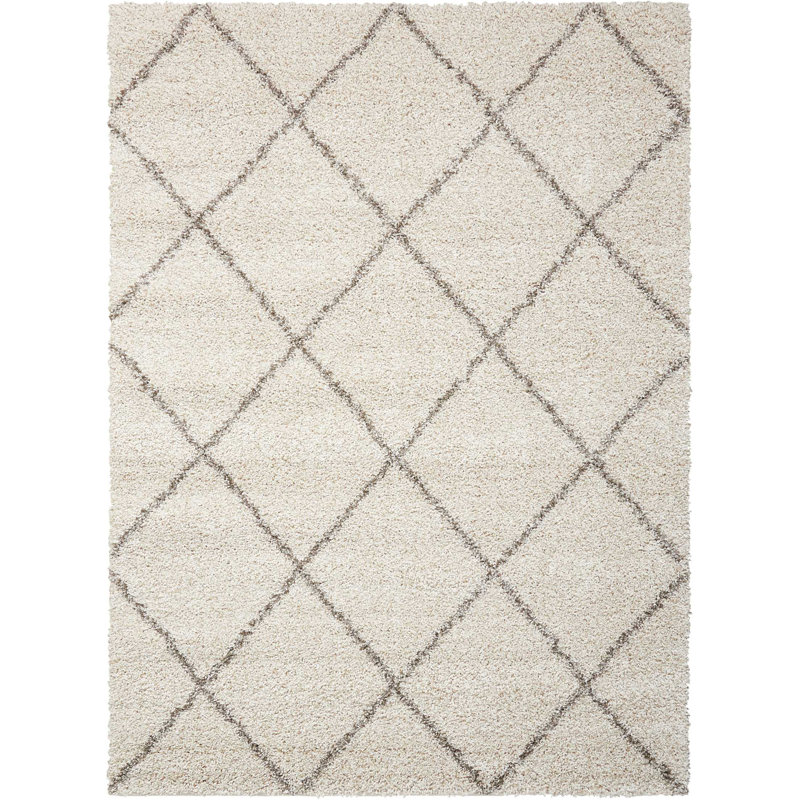 Yaresly Geometric Indoor Rug, Rectangle 8'2" x 10'