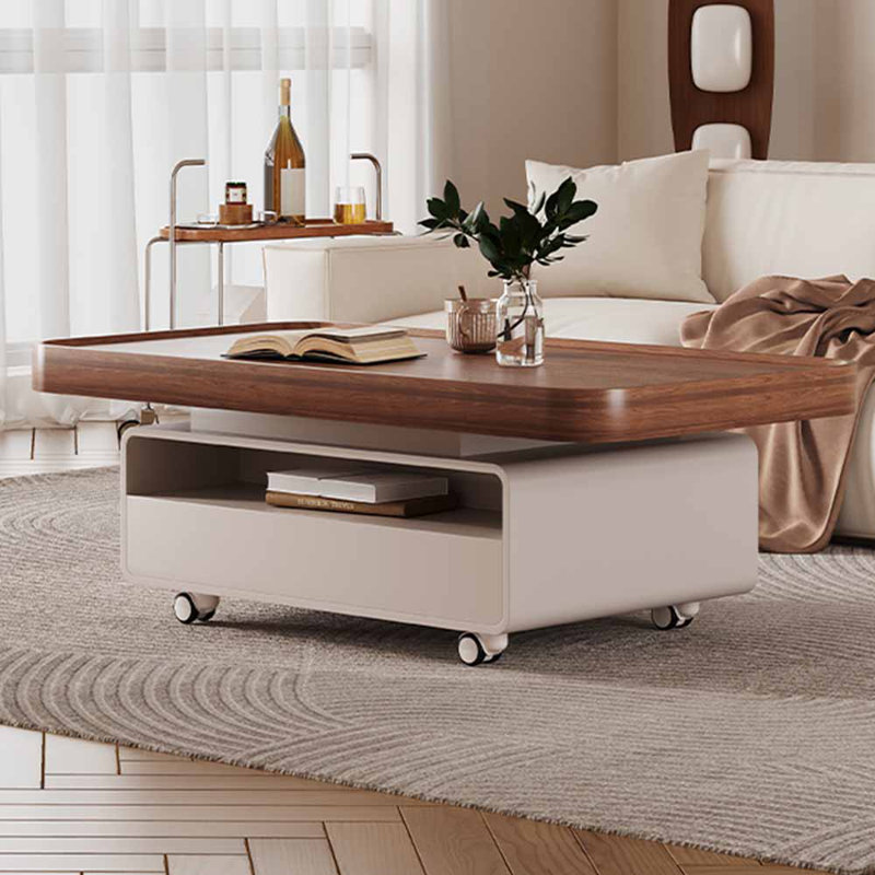 Table à thé multifonctionnelle, simple et créative, H 17,72 po x L 51,18 po x l 27,56 po