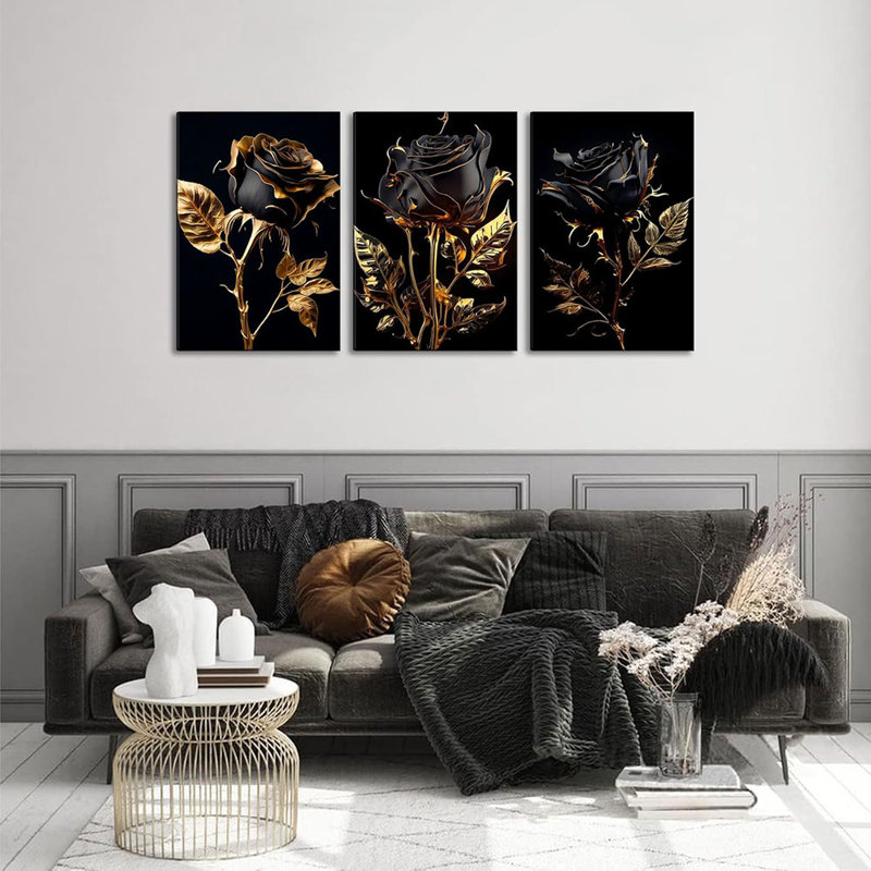3 Piece Wrapped Canvas Print