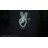 15" Bright White Neon Style Peace Fingers LED Lighted Wall Sign