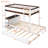 Twin-Over-Twin Bunk Bed With Twin Size Trundle, Storage And Desk, White+Walnut-324653175