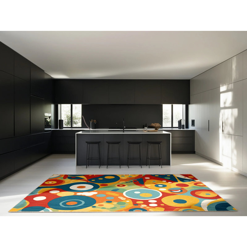 Flashy Jive Rug, Rectangle 5' x 8'