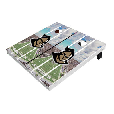 2' X 3' UCF en Knights Stadium Long Stripe Custom Cornhole Boards