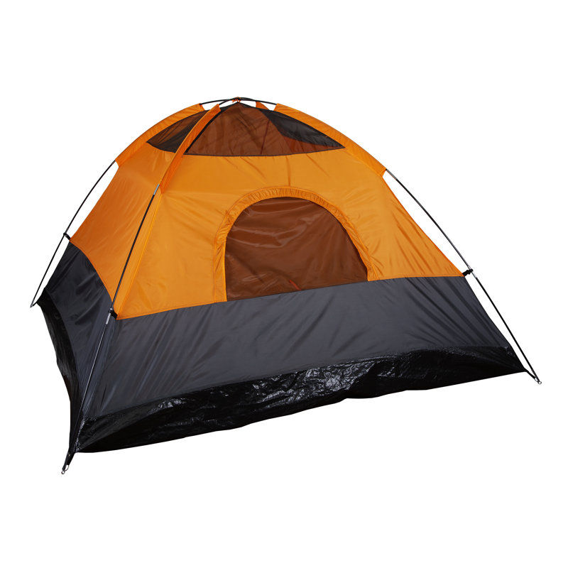 Stansport Orange and Gray 2-Person Dome Tent with Carry Bag