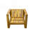 Outdoor Lounge Set - Chair And Ottoman With Removable Cushions-522418550