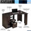 Bureau avec rangement Techni