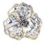 Large Crystal Studded Center Napkin Ring or Centerpiece-334808067