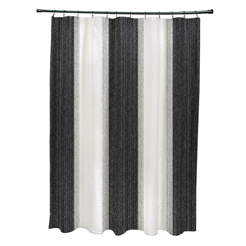 Rideau de douche Bassler, Noir