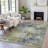 Machine Washable Indoor/Outdoor Xhevrie Purple Rug-111946736