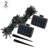 Solar Powered String Lights 2 Pack - 39' Long White LED Lights, Steady or Twinkle Mode