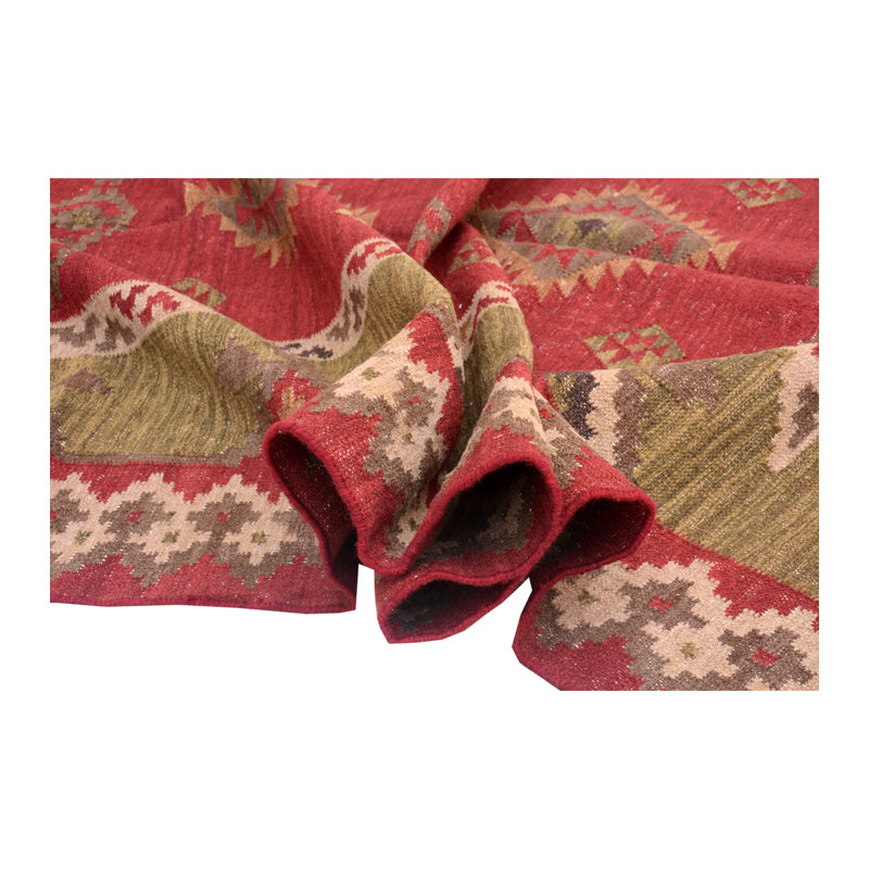 Bundy Rectangle 155 cm x 230 cm Oriental Hand Woven Kilim