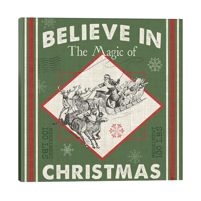 Believe In The Magic Ii by Pela Studio - Wrapped Canvas Print, 93.98 cm H x 93.98 cm W x 3.175 cm D