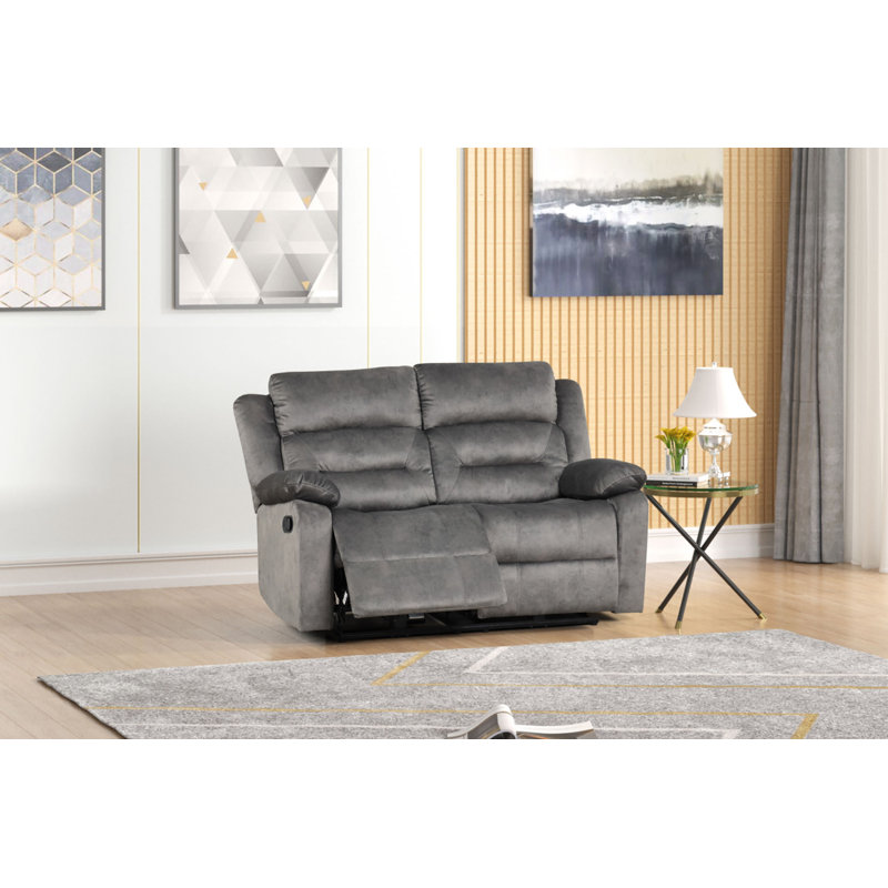 Fauteuil inclinable Odarrius, Manuel, Tissu gris bronze