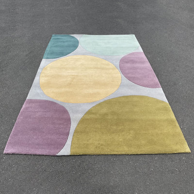 Wool Polka Dots Indoor Rug
