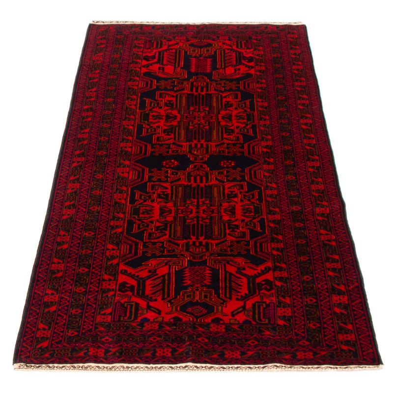 Teimani Red Rug 3'9" x 7'7"