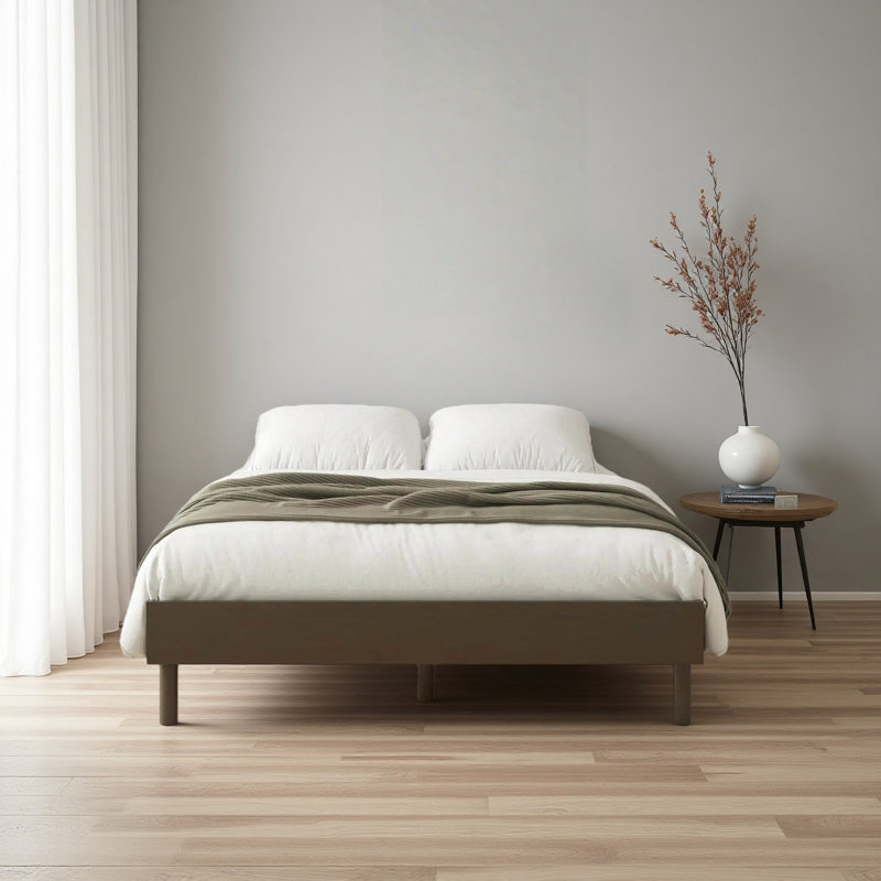 Cologne Tool-Less Wood Platform Bed
