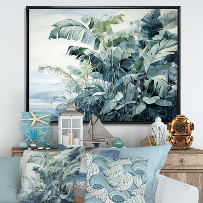 Downe - art mural côtier tropical