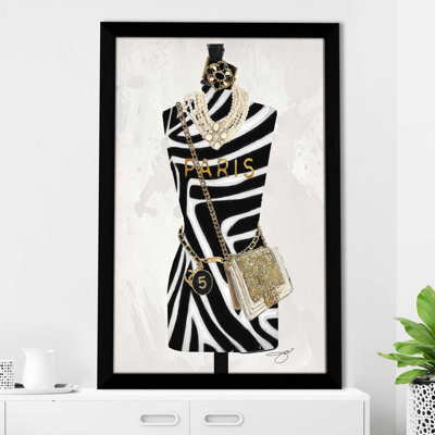 Paris Fashion 2 (Vertical) par By Jodi - impression