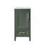 Ensemble de meuble-lavabo simple autoportant de 18 po avec plateau-1686608267