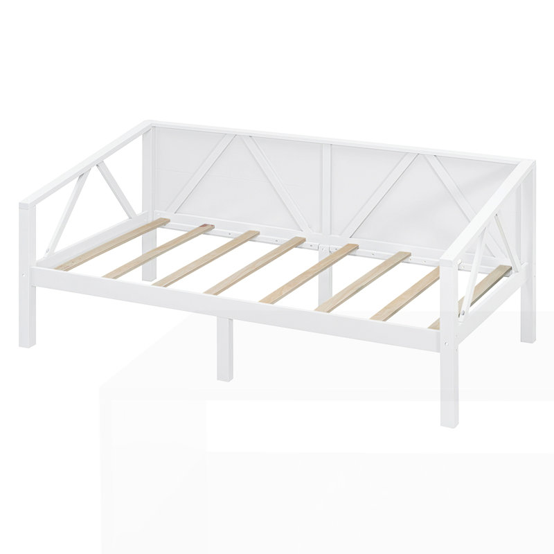 Modern Design Daybed, Twin, White