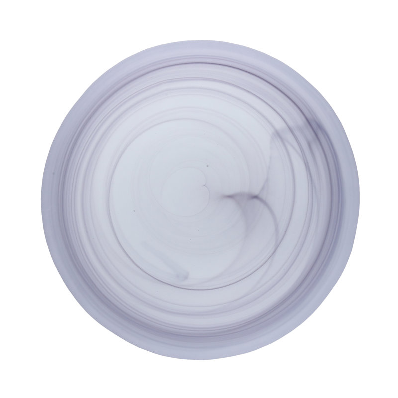D&V La Jolla Amethyst 8" Large Salad Bowl, Set of 2, Amethyst Purple