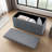 Upholstered 40" Lift Top Rectangle Storage Bench Bedroom Entryway Velvet Seating Ottoman-1458862572