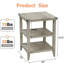 Ensemble de tables de bout Taniel