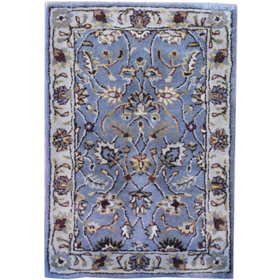 Wool Floral Indoor Rug