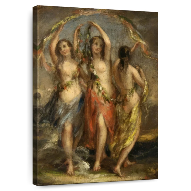 Leisha The Three Graces 1630-35, 30" H x 20" W