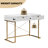 Araneli Home Office Desk with Drawers-231451300