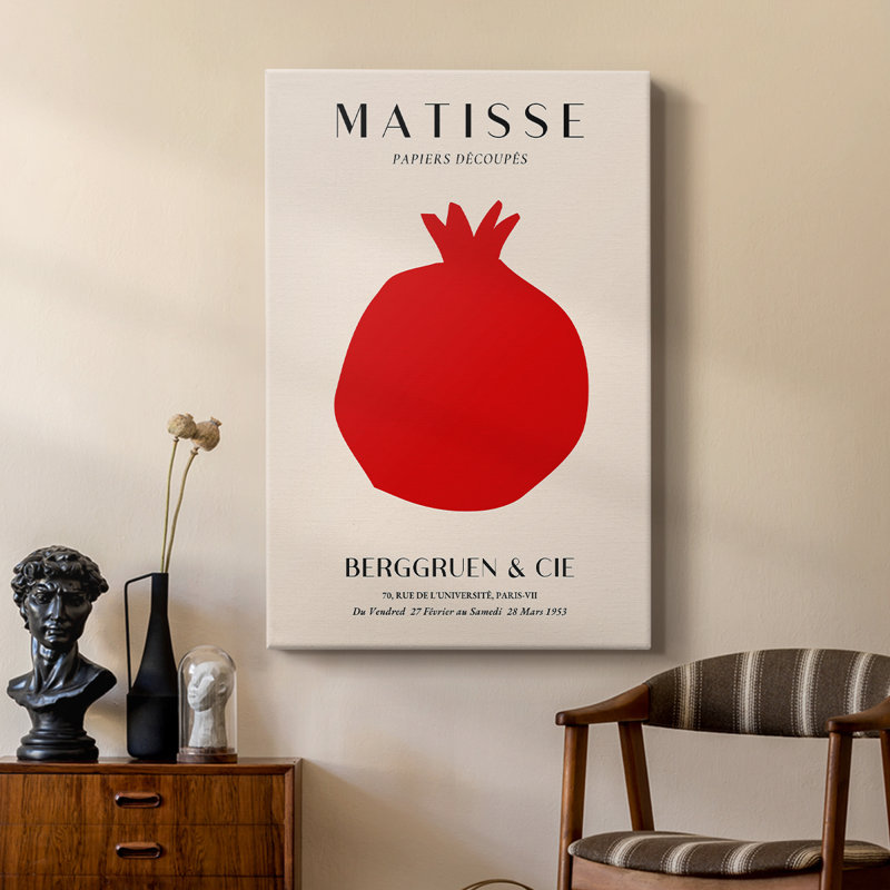 Matisse CLXII, reproduction encadrée - galerie Cavas sur mesure, H 60 po x l 40 po